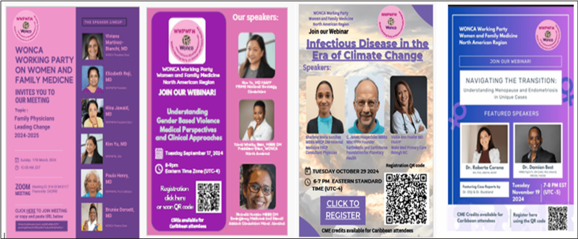 North America webinars